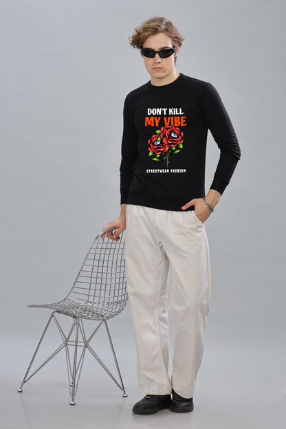 Men’s Full Sleeve Premium Pure Cotton Printed Sweatshirt