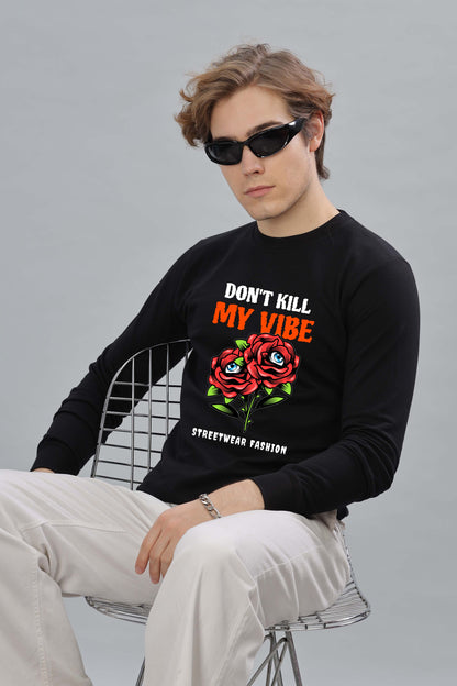 Men’s Full Sleeve Premium Pure Cotton Printed Sweatshirt