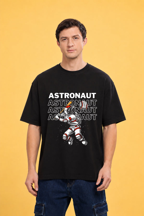 Faltu.co Astrnout 2 Men’s Printed Oversized Baggy Fit Rich Soft Cotton Fabric T-shirt