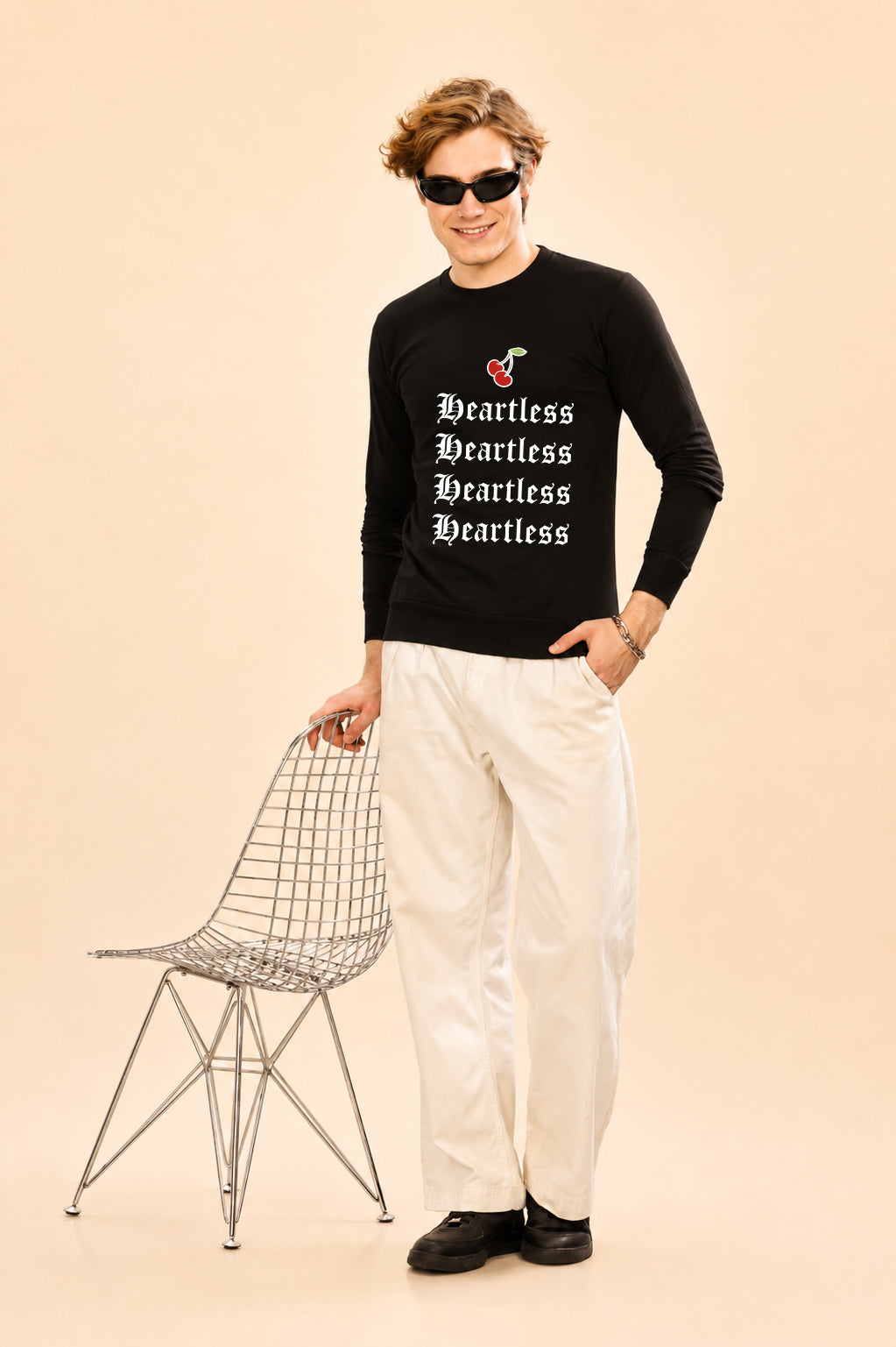 Heartless Printed Men’s Full Sleeve Premium Sweatshirt Full Sleeve Sweatshirt