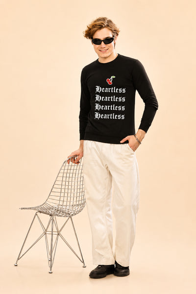 Heartless Printed Men’s Full Sleeve Premium Sweatshirt Full Sleeve Sweatshirt