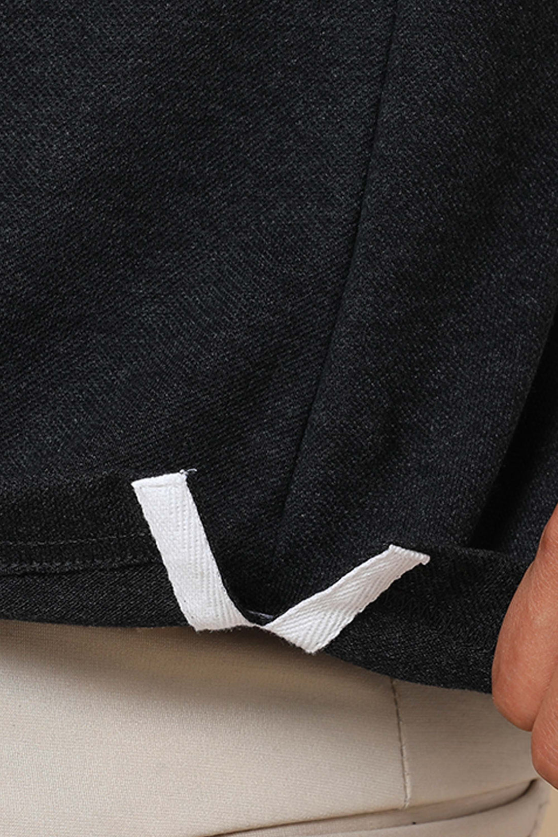 Charcoal Melange Eco-Friendly Men’s Casual Wear Sustainable Polo T-Shirt