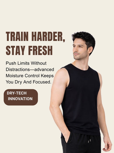 Faltu.co Men Cotton Gym Vest Breathable Sleeveless Sando