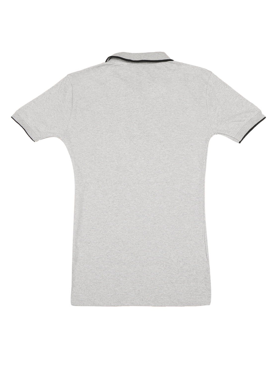 Sustainable Heather Grey Men's Premium Polo T-Shirt | Eco-Friendly Casual Wear