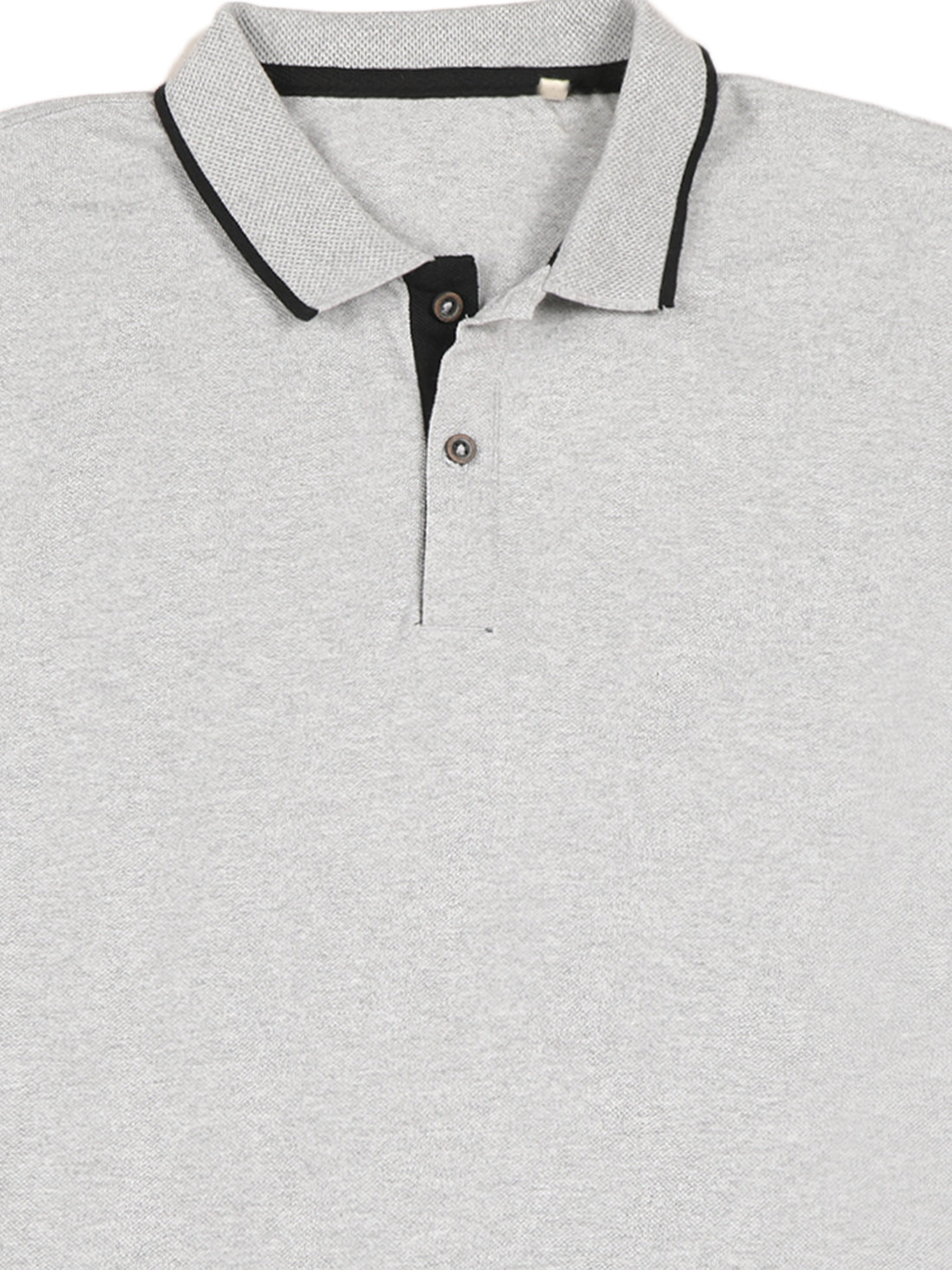 Sustainable Heather Grey Men's Premium Polo T-Shirt | Eco-Friendly Casual Wear