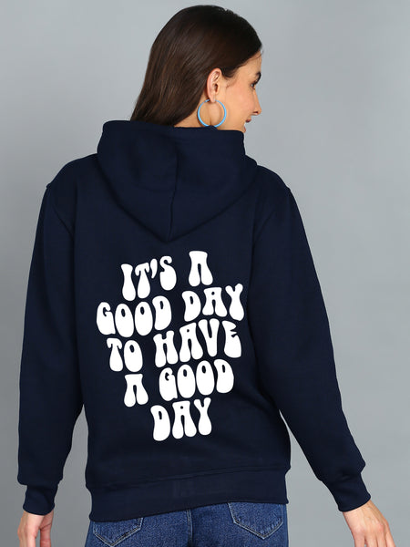 Good Day Women’s Zipper Hooded Hoodie