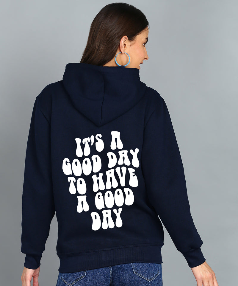 Good Day Women’s Zipper Hooded Hoodie