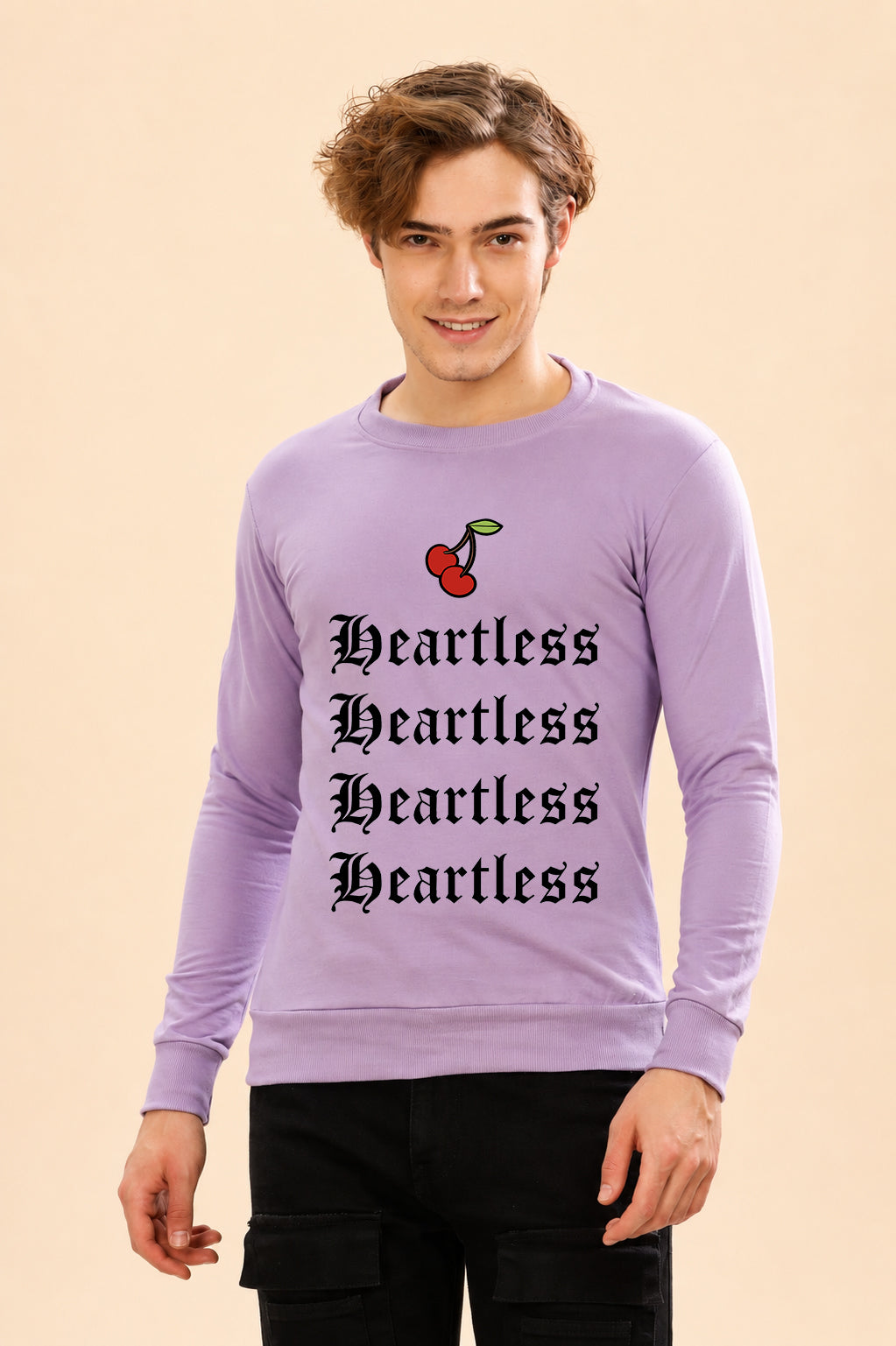 Heartless Printed Men’s Full Sleeve Premium Sweatshirt Full Sleeve Sweatshirt