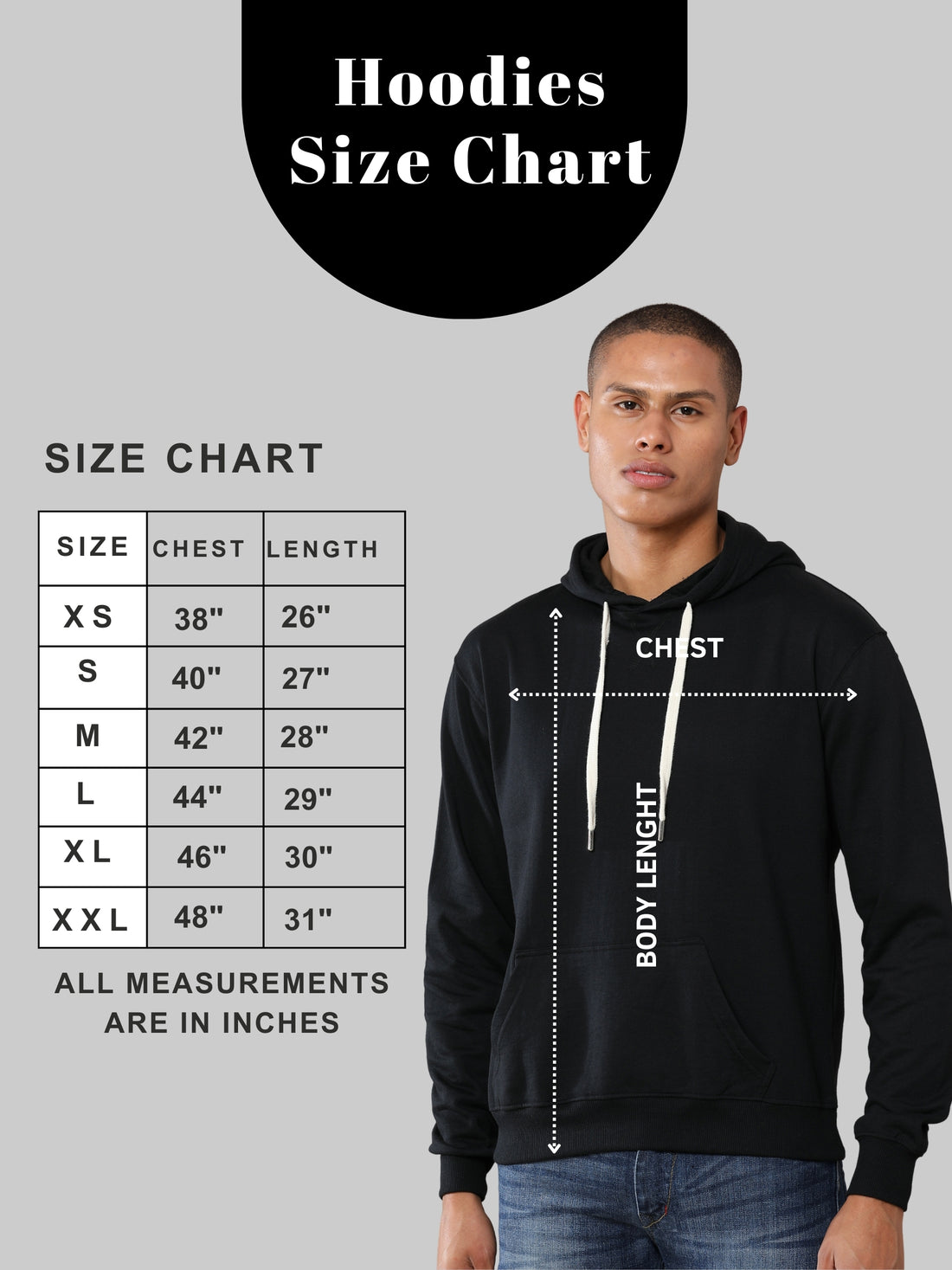 Men Plain Solid Pullover Hooded Hoodie Sweatshirt with 2 Kangaroo Pockets