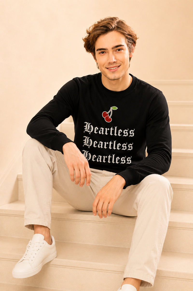 Heartless Printed Men’s Full Sleeve Premium Sweatshirt Full Sleeve Sweatshirt