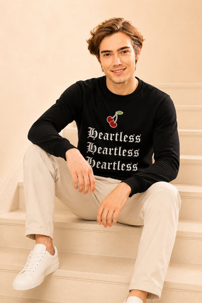 Heartless Printed Men’s Full Sleeve Premium Sweatshirt Full Sleeve Sweatshirt