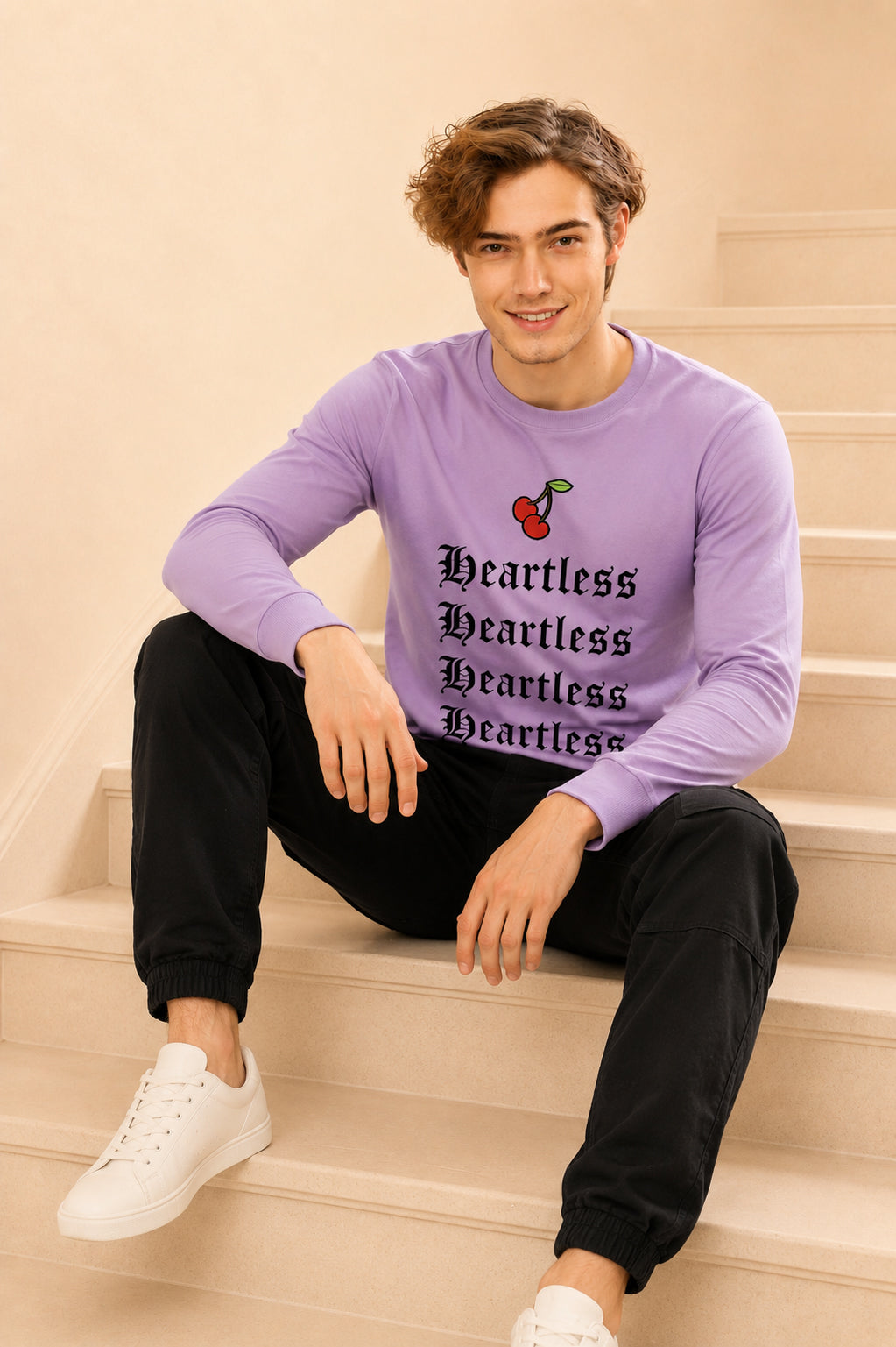 Heartless Printed Men’s Full Sleeve Premium Sweatshirt Full Sleeve Sweatshirt