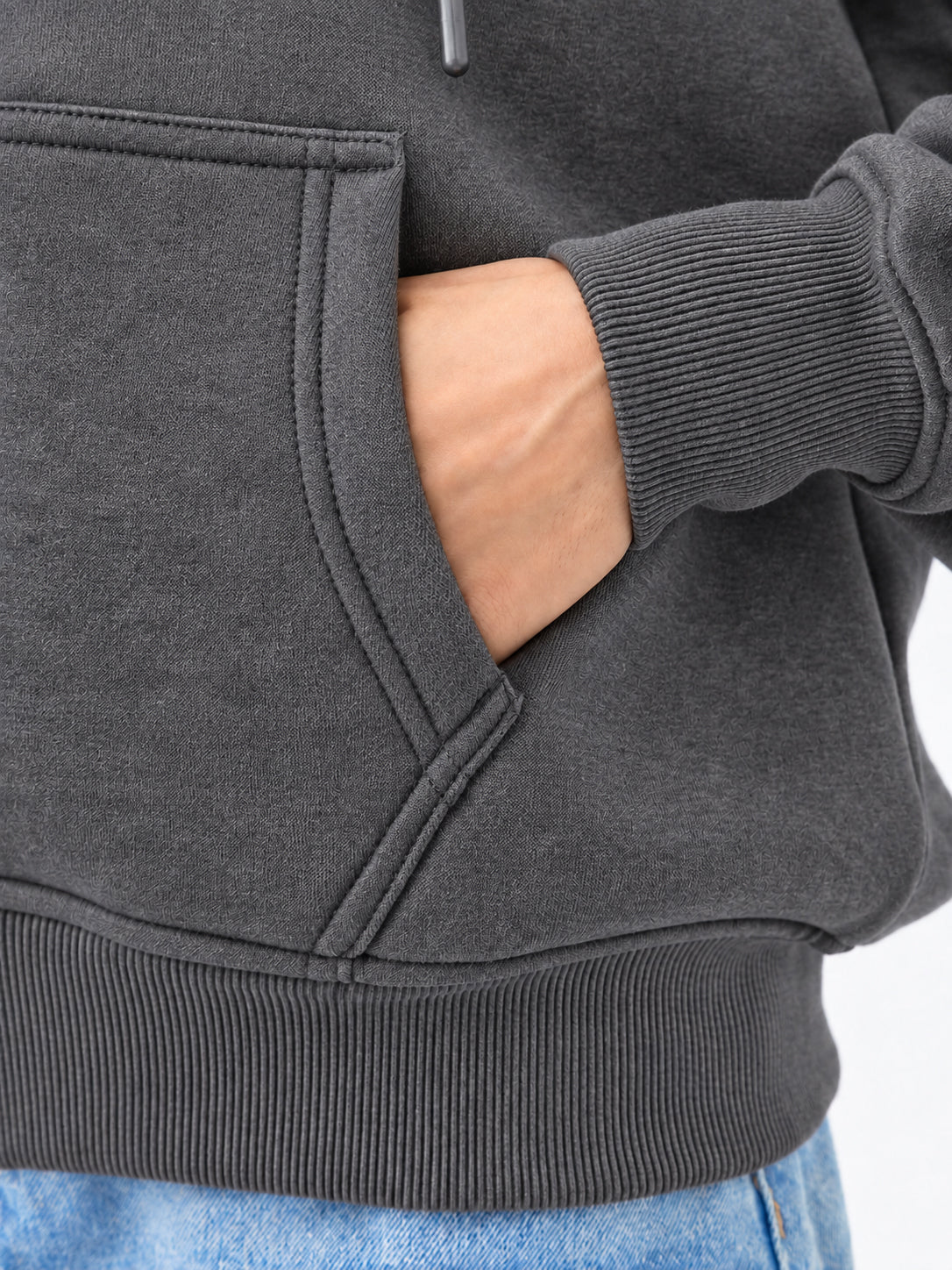 Women’s Plain Zipper Hooded Hoodie Stylish & Comfortable
