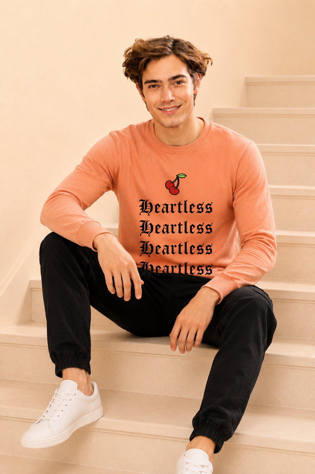 Heartless Printed Men’s Full Sleeve Premium Sweatshirt Full Sleeve Sweatshirt