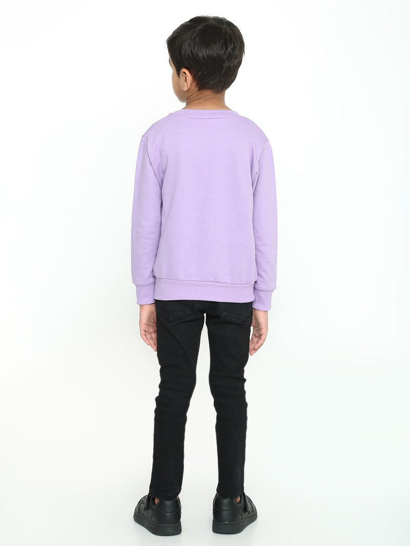 Kids Boys Plain Sweatshirt – Stylish & Comfortable