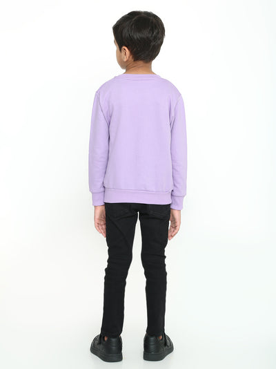 Kids Boys Plain Sweatshirt – Stylish & Comfortable