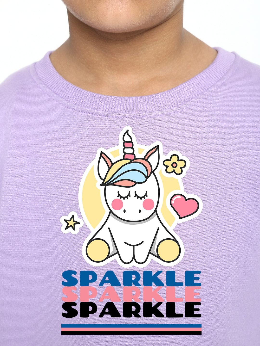 Kids' Boys Sparkle Unicorn Graphic Sweatshirt