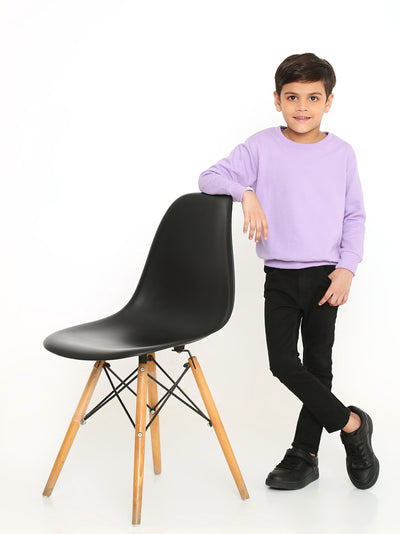 Kids Boys Plain Sweatshirt – Stylish & Comfortable