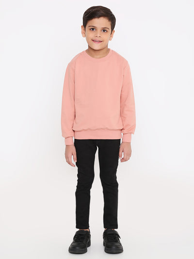 Kids Boys Plain Sweatshirt – Stylish & Comfortable