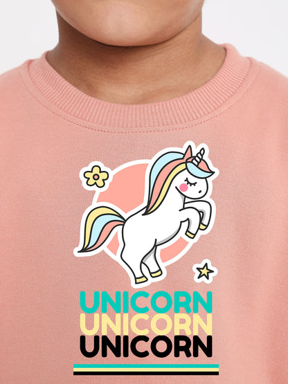 Kids Boys Unicorn Graphic Sweatshirt