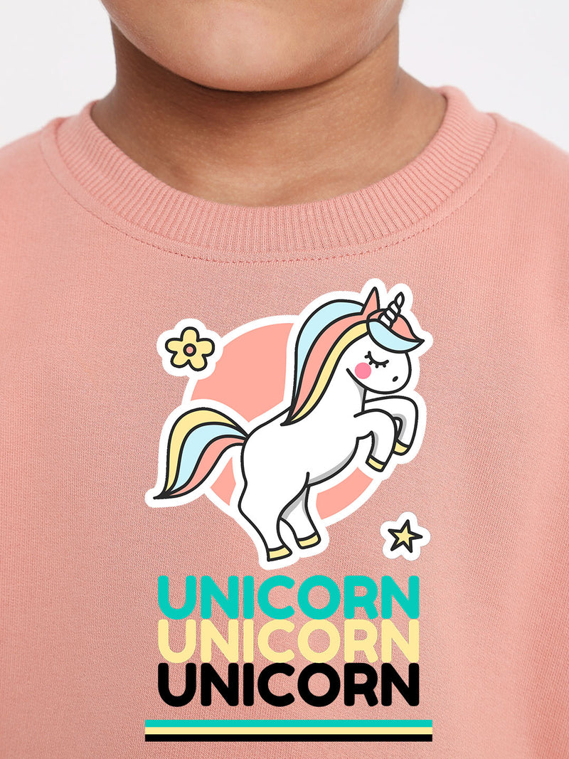 Kids Boys Unicorn Rainbow Graphic Sweatshirt – Stylish & Cozy