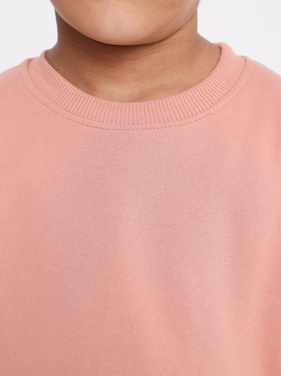 Kids Boys Plain Sweatshirt – Stylish & Comfortable