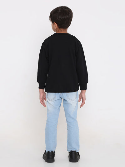 Kids Boys Plain Sweatshirt – Stylish & Comfortable