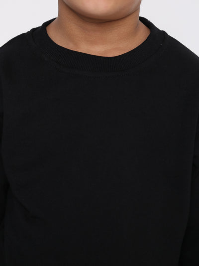 Kids Boys Plain Sweatshirt – Stylish & Comfortable