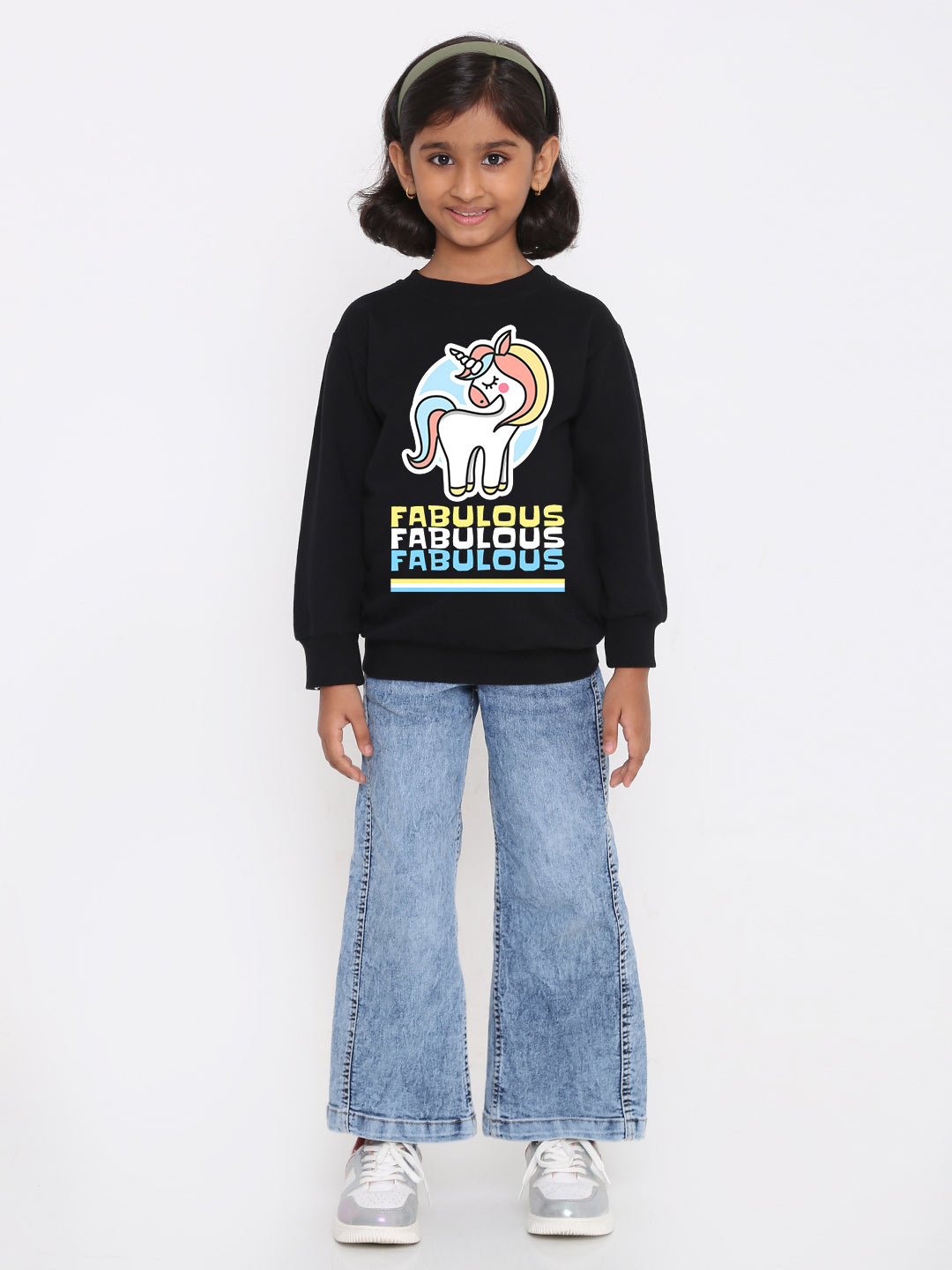 Unicorn Fabulous Sweatshirt for Girls