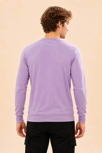Men’s Solid Stylish Look Full Sleeve Premium Comfort Sweatshirt