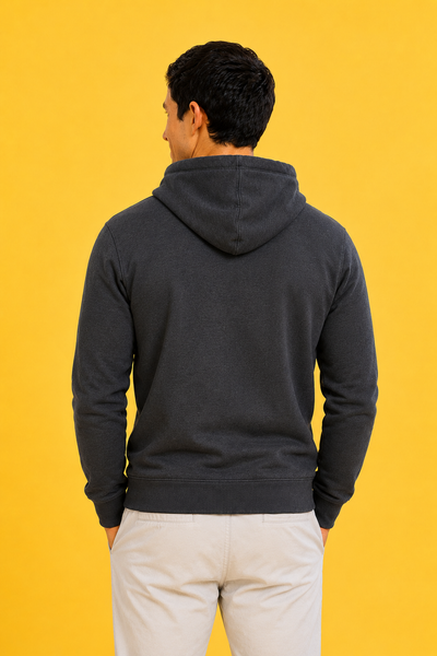 Men’s Plain Comfortable & Stylish Zipper Hooded Hoodie Sweatshirt