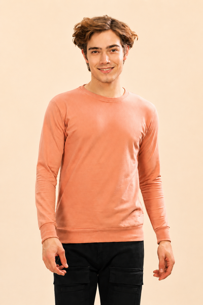 Men’s Solid Stylish Look Full Sleeve Premium Comfort Sweatshirt