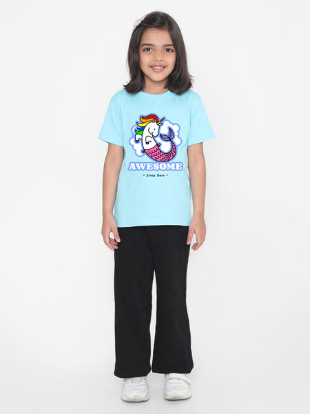 Kids' Awesome Mermicorn T-Shirt for Girls - Fun & Stylish