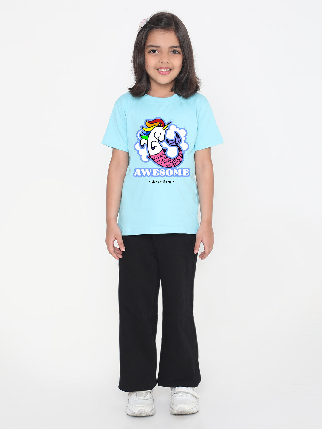 Kids' Awesome Mermicorn T-Shirt for Girls - Fun & Stylish