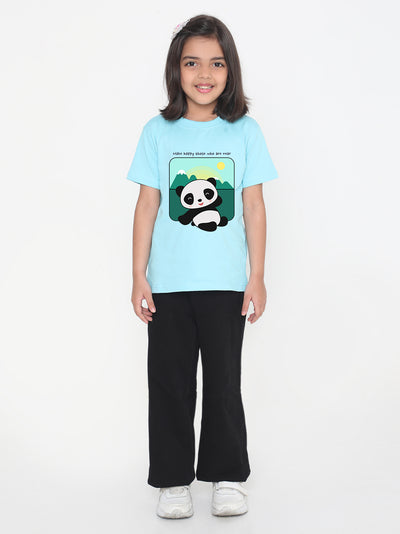 Kids Cute Panda T-shirt for Girls