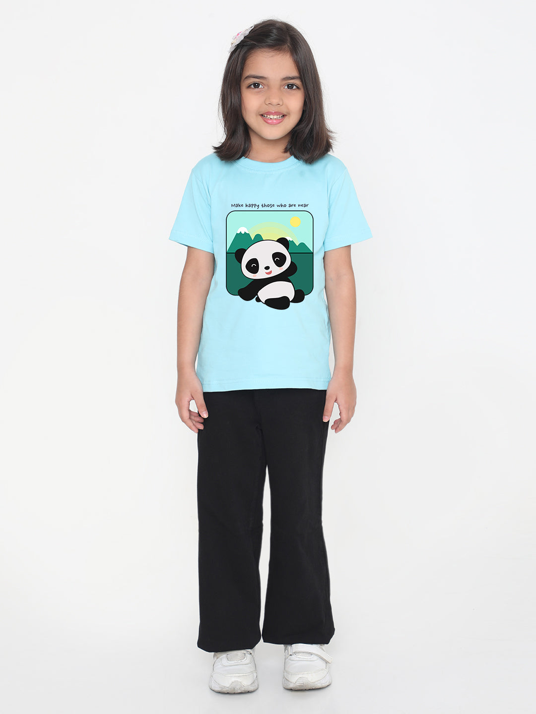 Kids Cute Panda T-shirt for Girls