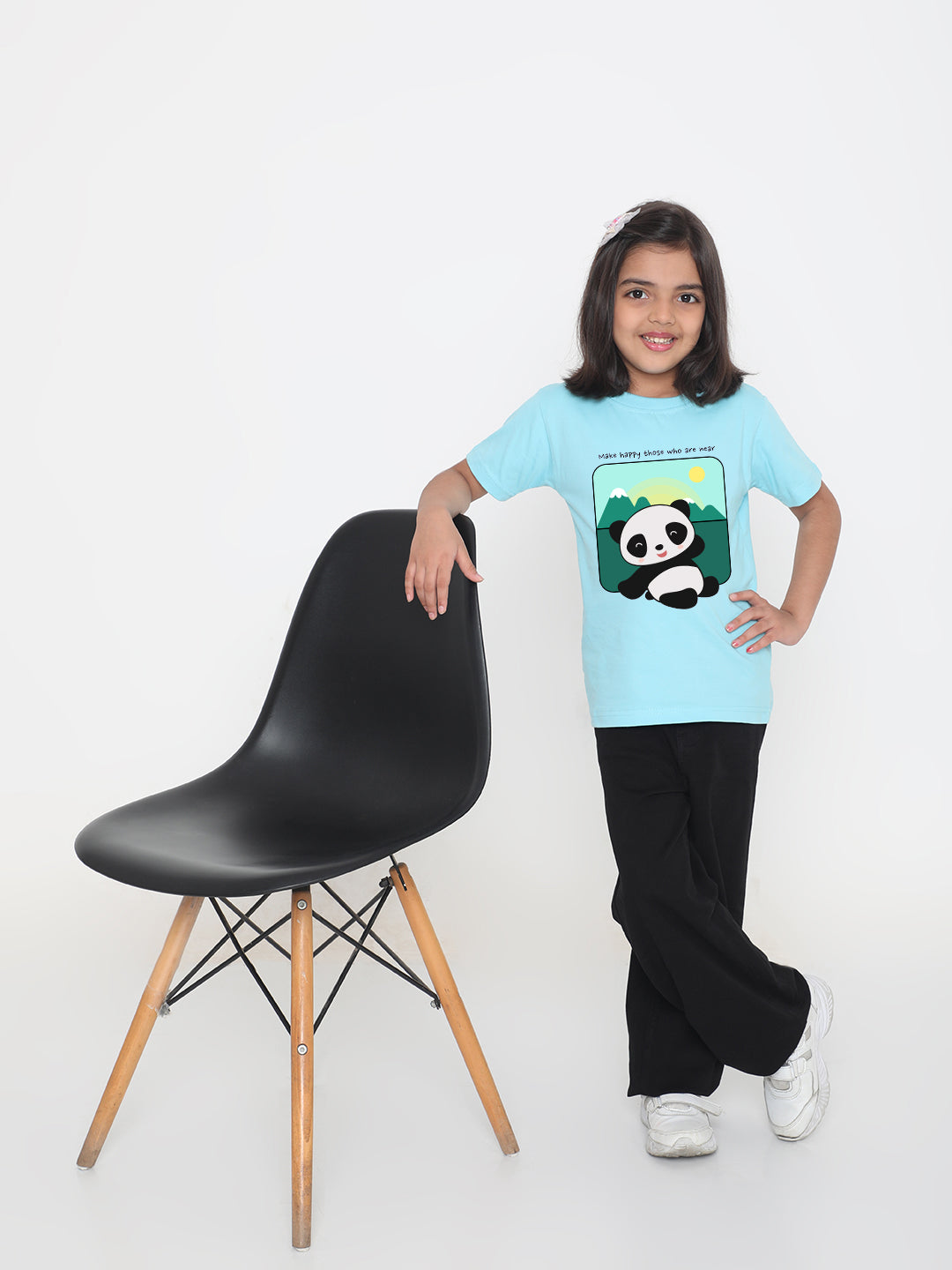 Kids Cute Panda T-shirt for Girls
