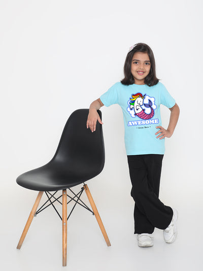 Kids' Awesome Mermicorn T-Shirt for Girls - Fun & Stylish