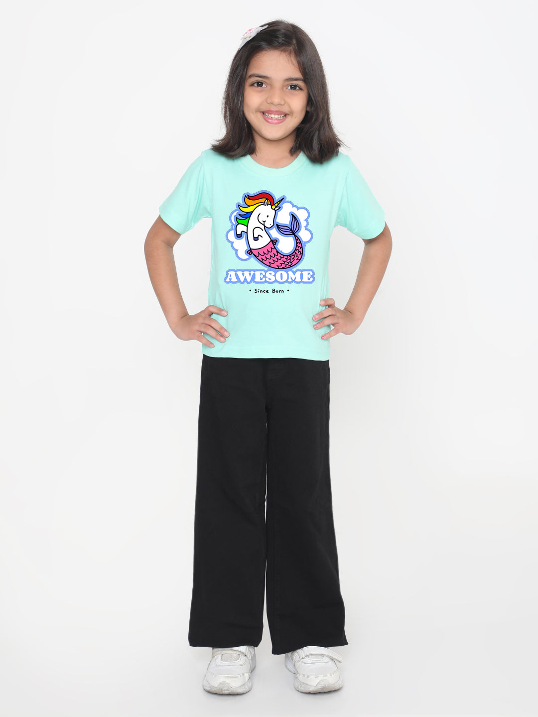 Kids' Awesome Mermicorn T-Shirt for Girls - Fun & Stylish