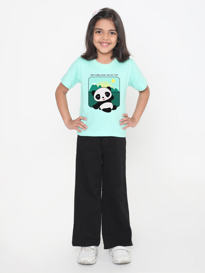 Kids Cute Panda T-shirt for Girls