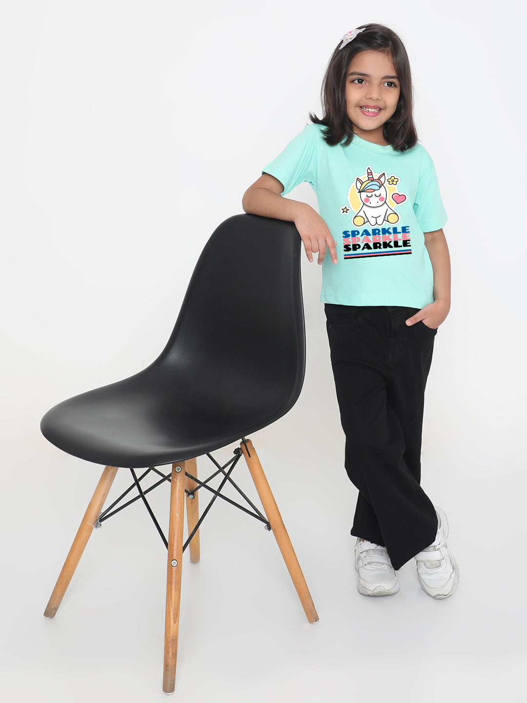 Kids Sparkle Unicorn T-Shirt for Girls