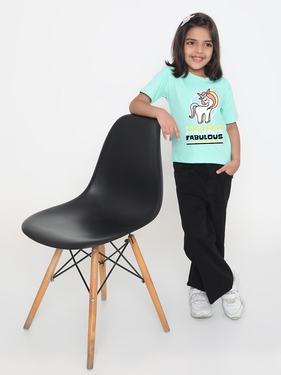 Kids Fabulous Unicorn T-Shirt for Girls