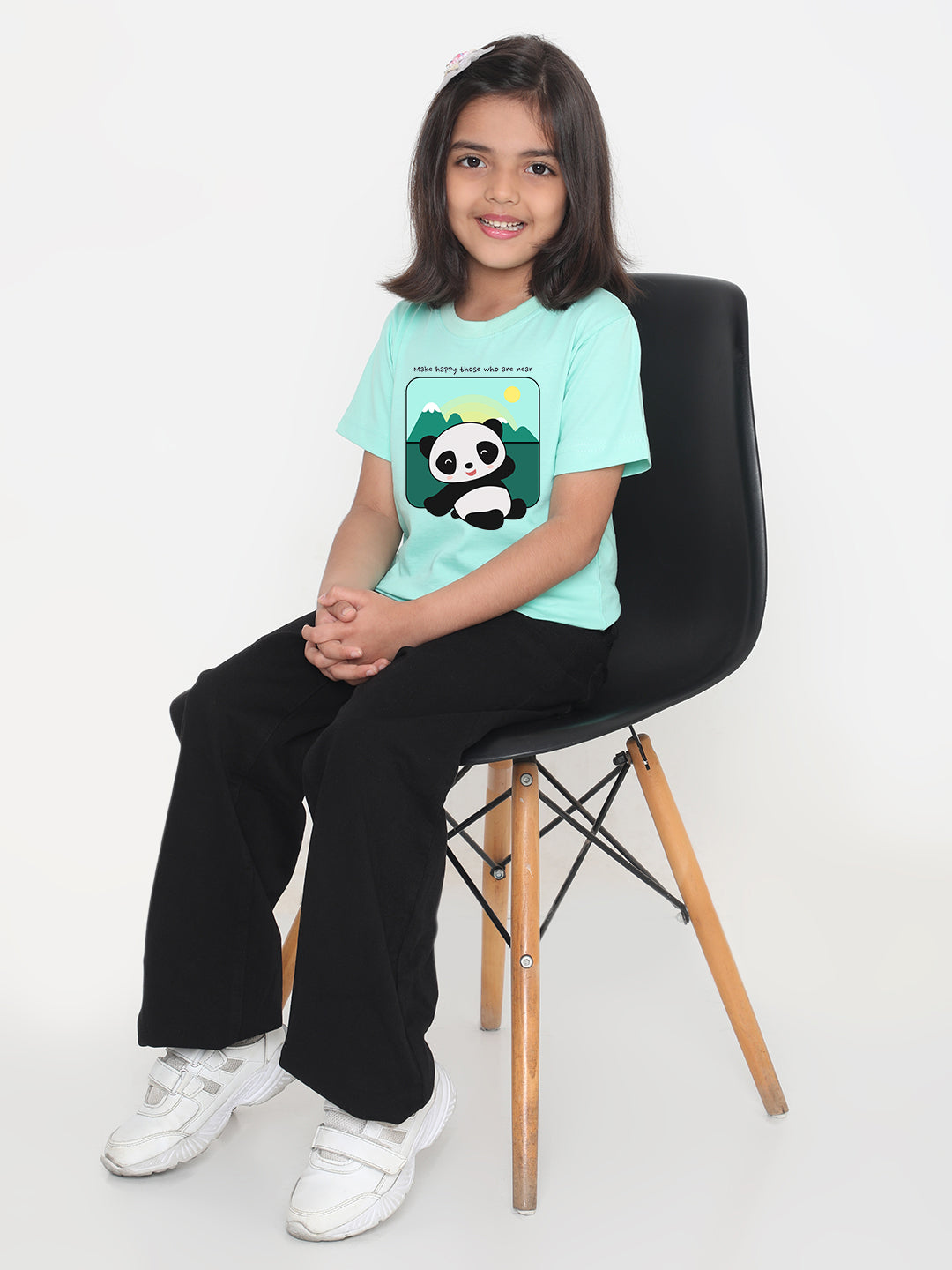 Kids Cute Panda T-shirt for Girls
