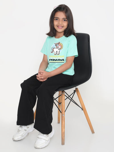 Kids Fabulous Unicorn T-Shirt for Girls