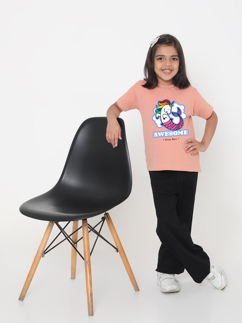 Kids' Awesome Mermicorn T-Shirt for Girls - Fun & Stylish