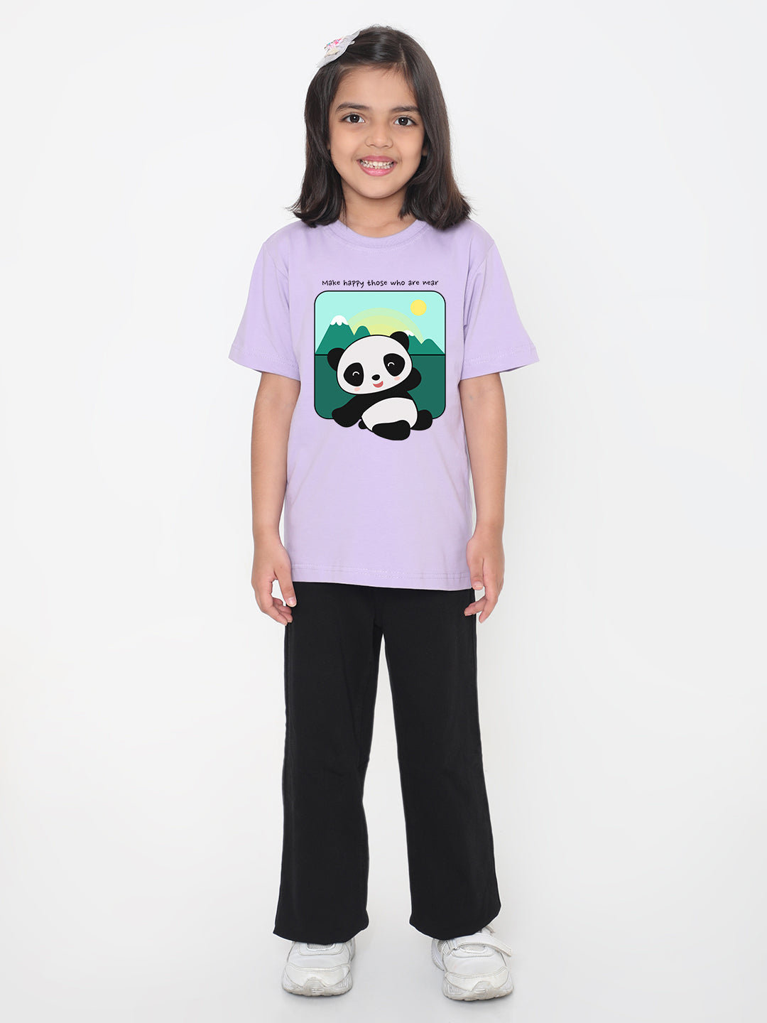 Kids Cute Panda T-shirt for Girls