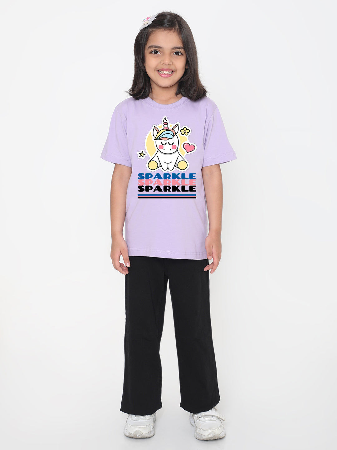Kids Sparkle Unicorn T-Shirt for Girls