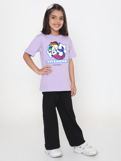 Kids' Awesome Mermicorn T-Shirt for Girls - Fun & Stylish