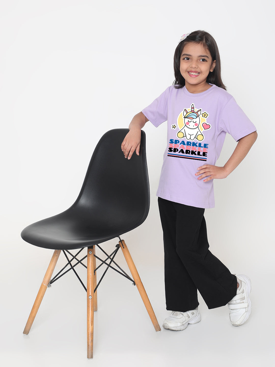 Kids Sparkle Unicorn T-Shirt for Girls