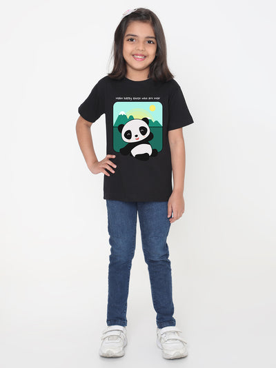 Kids Cute Panda T-shirt for Girls